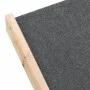 Dog ladder solid gray fir wood 105x47 cm by , Pet Steps and Ramps - Ref: Foro24-172420, Price: 102,79 €, Discount: %