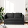 Sofá cama de suelo 2 en 1 tela negro 112x174x55 cm de , Sofás - Ref: Foro24-353966, Precio: 239,19 €, Descuento: %