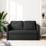 Sofá cama de suelo 2 en 1 tela negro 112x174x55 cm de , Sofás - Ref: Foro24-353966, Precio: 187,13 €, Descuento: %