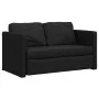 Sofá cama de suelo 2 en 1 tela negro 112x174x55 cm de , Sofás - Ref: Foro24-353966, Precio: 239,19 €, Descuento: %