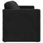 Sofá cama de suelo 2 en 1 tela negro 112x174x55 cm de , Sofás - Ref: Foro24-353966, Precio: 239,19 €, Descuento: %