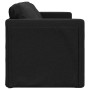 Sofá cama de suelo 2 en 1 tela negro 112x174x55 cm de , Sofás - Ref: Foro24-353966, Precio: 187,13 €, Descuento: %