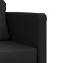 Bodenschlafsofa 2 in 1, schwarzer Stoff, 112 x 174 x 55 cm von , Sofas - Ref: Foro24-353966, Preis: 239,19 €, Rabatt: %