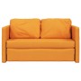 Sofá cama de suelo 2 en 1 tela amarillo oscuro 112x174x55 cm de , Sofás - Ref: Foro24-353972, Precio: 190,76 €, Descuento: %