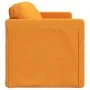 Sofá cama de suelo 2 en 1 tela amarillo oscuro 112x174x55 cm de , Sofás - Ref: Foro24-353972, Precio: 215,39 €, Descuento: %