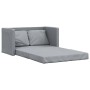 Sofá cama de suelo 2 en 1 tela gris claro 112x174x55 cm de , Sofás - Ref: Foro24-353964, Precio: 184,19 €, Descuento: %