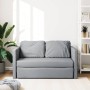 Sofá cama de suelo 2 en 1 tela gris claro 112x174x55 cm de , Sofás - Ref: Foro24-353964, Precio: 184,19 €, Descuento: %