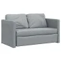 Sofá cama de suelo 2 en 1 tela gris claro 112x174x55 cm de , Sofás - Ref: Foro24-353964, Precio: 204,57 €, Descuento: %