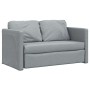Sofá cama de suelo 2 en 1 tela gris claro 112x174x55 cm de , Sofás - Ref: Foro24-353964, Precio: 184,19 €, Descuento: %