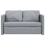 Sofá cama de suelo 2 en 1 tela gris claro 112x174x55 cm de , Sofás - Ref: Foro24-353964, Precio: 204,57 €, Descuento: %