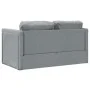 Sofá cama de suelo 2 en 1 tela gris claro 112x174x55 cm de , Sofás - Ref: Foro24-353964, Precio: 204,57 €, Descuento: %