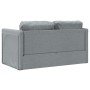 Sofá cama de suelo 2 en 1 tela gris claro 112x174x55 cm de , Sofás - Ref: Foro24-353964, Precio: 184,19 €, Descuento: %