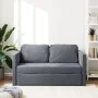Sofá cama de suelo 2 en 1 terciopelo gris oscuro 122x204x55 cm de , Sofás - Ref: Foro24-353958, Precio: 195,21 €, Descuento: %