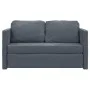Sofá cama de suelo 2 en 1 terciopelo gris oscuro 122x204x55 cm de , Sofás - Ref: Foro24-353958, Precio: 195,21 €, Descuento: %