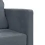 Floor sofa bed 2 in 1 dark gray velvet 122x204x55 cm by , Sofas - Ref: Foro24-353958, Price: 195,21 €, Discount: %
