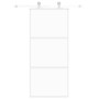 Puerta corredera vidrio templado y aluminio blanca 90x205 cm de , Puertas para el hogar - Ref: Foro24-155205, Precio: 172,21 ...