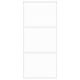Puerta corredera vidrio templado y aluminio blanca 90x205 cm de , Puertas para el hogar - Ref: Foro24-155205, Precio: 172,21 ...