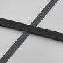 Puerta corredera vidrio templado y aluminio negra 76x205 cm de , Puertas para el hogar - Ref: Foro24-155207, Precio: 208,85 €...