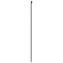 Puerta corredera vidrio templado y aluminio negra 90x205 cm de , Puertas para el hogar - Ref: Foro24-155226, Precio: 233,24 €...