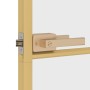 Puerta de interior dorada vidrio templado y aluminio 83x201,5cm de , Puertas para el hogar - Ref: Foro24-155141, Precio: 194,...