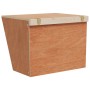 Comedero heno para conejos madera maciza abeto 25x18,5x20,5 cm de , Cuencos, comederos, y bebederos para mascotas - Ref: Foro...