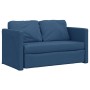 Sofá cama de suelo 2 en 1 tela azul 112x174x55 cm de , Sofás - Ref: Foro24-353971, Precio: 189,44 €, Descuento: %