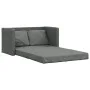 Sofá cama de suelo 2 en 1 tela gris oscuro 112x174x55 cm by , Sofas - Ref: Foro24-353965, Price: 191,10 €, Discount: %