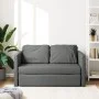Sofá cama de suelo 2 en 1 tela gris oscuro 112x174x55 cm by , Sofas - Ref: Foro24-353965, Price: 191,10 €, Discount: %