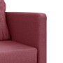 Sofá cama de suelo 2 en 1 tela rojo tinto 112x174x55 cm de , Sofás - Ref: Foro24-353967, Precio: 177,36 €, Descuento: %