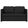 Sofá cama de suelo 2 en 1 cuero sintético negro 112x174x55 cm de , Sofás - Ref: Foro24-353973, Precio: 213,90 €, Descuento: %