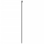 Puerta corredera vidrio templado y aluminio negra 102,5x205 cm de , Puertas para el hogar - Ref: Foro24-155200, Precio: 224,3...