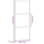Puerta corredera vidrio templado y aluminio negra 90x205 cm de , Puertas para el hogar - Ref: Foro24-155199, Precio: 216,92 €...