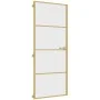 Goldene Innentür aus gehärtetem Glas und Aluminium, 83 x 201,5 cm von , Türen für zu Hause - Ref: Foro24-155133, Preis: 196,4...
