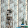 DUTCH WALLCOVERINGS Papel de pared pintado trozos madera azul PE10012 de DUTCH WALLCOVERINGS, Papel pintado - Ref: Foro24-422...