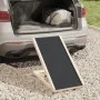 Dog ramp solid gray fir wood 70x35 cm by , Pet Steps and Ramps - Ref: Foro24-172418, Price: 49,21 €, Discount: %