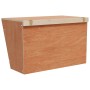 Comedero de heno para conejos madera maciza abeto 37x18,5x23 cm de , Cuencos, comederos, y bebederos para mascotas - Ref: For...