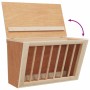 Comedero de heno para conejos madera maciza abeto 37x18,5x23 cm de , Cuencos, comederos, y bebederos para mascotas - Ref: For...
