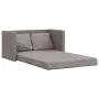 Sofá cama de suelo 2 en 1 tela gris Taupe 112x174x55 cm de , Sofás - Ref: Foro24-353969, Precio: 225,73 €, Descuento: %