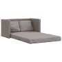 Sofá cama de suelo 2 en 1 tela gris Taupe 112x174x55 cm de , Sofás - Ref: Foro24-353969, Precio: 213,12 €, Descuento: %