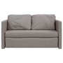 Sofá cama de suelo 2 en 1 tela gris Taupe 112x174x55 cm de , Sofás - Ref: Foro24-353969, Precio: 213,12 €, Descuento: %