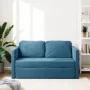 Sofá cama de suelo 2 en 1 terciopelo azul 122x204x55 cm de , Sofás - Ref: Foro24-353962, Precio: 224,33 €, Descuento: %