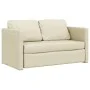 Bodenschlafsofa 2 in 1 cremefarbenes Kunstleder 112x174x55 cm von , Sofas - Ref: Foro24-353974, Preis: 221,73 €, Rabatt: %