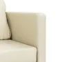 Bodenschlafsofa 2 in 1 cremefarbenes Kunstleder 112x174x55 cm von , Sofas - Ref: Foro24-353974, Preis: 221,73 €, Rabatt: %