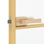 Puerta de interior dorada vidrio templado y aluminio 93x201,5cm de , Puertas para el hogar - Ref: Foro24-155138, Precio: 211,...