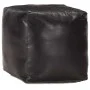 Schwarzer Pouf 40x40x40 cm aus echtem Ziegenleder. von , Osmanen - Ref: Foro24-248128, Preis: 134,70 €, Rabatt: %