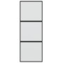 Puerta corredera vidrio templado y aluminio negra 76x205 cm de , Puertas para el hogar - Ref: Foro24-155198, Precio: 176,99 €...