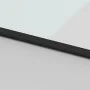 Schiebetür aus gehärtetem Glas und schwarzem Aluminium 90x205 cm von , Türen für zu Hause - Ref: Foro24-155220, Preis: 197,71...