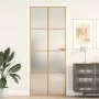 Goldene Innentür aus gehärtetem Glas und Aluminium 83x201,5cm von , Türen für zu Hause - Ref: Foro24-155145, Preis: 201,49 €,...