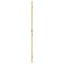 Interior door, golden color, tempered glass and aluminum, 83x201.5cm by , Doors for the home - Ref: Foro24-155145, Price: 201...