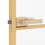 Puerta interior dorada vidrio templado aluminio 102,5x201,5 cm de , Puertas para el hogar - Ref: Foro24-155147, Precio: 184,2...